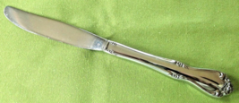 Oneida S.S.S. Stainless Celebrity Dinner Knife Rose Floral 8 1/2&quot; #72453  - $5.93