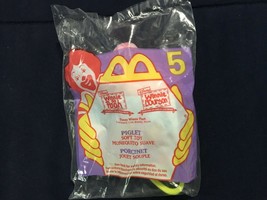 McDonald&#39;s Happy Meal Winnie the Pooh (PIGLET) Soft Hanger Toy #5 *NEW* a1 - £5.52 GBP