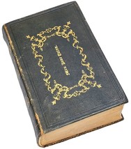 1842 The Psalms And Hymns Of Dr Watts Antique Leather Bound Religious Book - £220.29 GBP