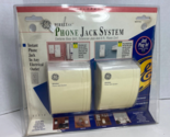 GE Wireless Phone Jack System Base Unit w/ Extension Jack 6&#39; Phone Cord ... - $29.95