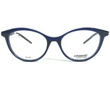 Polaroid Gafas Monturas PLD D303 PQG Azul Ojo de Gato Redondo Completo B... - $41.71
