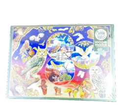 Cobble Hill 1000 Piece Puzzle Owl Magic (sealed) NWT - £9.61 GBP