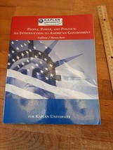 People Power And Politics An Introduction To AmericanASIN 0495214744 cd included - £0.79 GBP