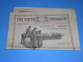 The Youth&#39;s Companion Newspaper Vintage October 9, 1919 Perry Mason Company - $14.99