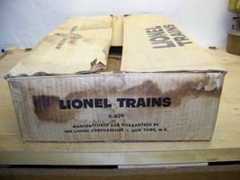 RARE uncataloged Lionel train set box X-829 (59-371) 951 plasticville fa... - £599.51 GBP