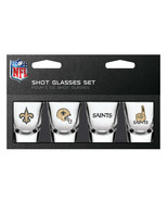 New Orleans Saints Shot Glasses Set Four 2oz - $41.14 CAD