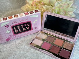 Too Faced LET’S PLAY On The Fly Eyeshadow Palette Bubble Gum NIB Free Sh... - $11.83