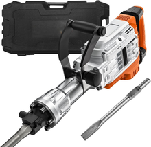 Electric Jack Hammer Concrete Breaker 3500W with 2 Chisel Bits - Ideal f... - £377.09 GBP