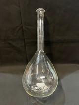 PYREX Glass TC 20C 1000mL Volumetric Flask ±1.0mL 5581 - 2000ml - £23.52 GBP