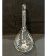PYREX Glass TC 20C 1000mL Volumetric Flask ±1.0mL 5581 - 2000ml - £23.22 GBP