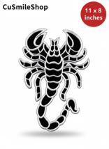 Large Scorpion Iron-On Embroidered Patch Biker Jacket Back Applique DIY ... - €23,95 EUR