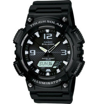 Casio - AQS810W-1AV - Solar Analog/Digital Watch - Black - £39.07 GBP