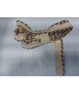 9 1/2 YARDS 6&quot; Tri-Colored Upholstery Piping Flanged Trimming Rope with ... - €13,47 EUR