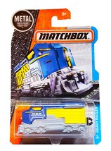 Matchbox 2016 MBX Adventure City Heavy Railer Train 8/125, Blue - £18.93 GBP