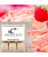 Strawberry Buttercream Scented Candle Melts X Strong 80hr Clam Packs - $360.79 MXN+