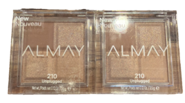 (2) Almay Eyeshadow Quad 210 Unplugged Palette Shimmer Matte 0.12oz - $12.99