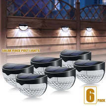 6 Pack Solar Powered Waterproof Lights - £23.58 GBP