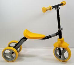 Swagtron K2 Toddler 3 Wheel Scooter &amp; Ride-On Balance Bike 2-in-1 Conver... - $19.79
