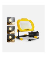 LUTEC 12500 Lumen LED Work Light, Dimmable Flood Lights with 3 Yellow - $1,197.13 MXN