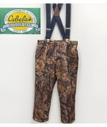 Cabelas Gore-Tex Camo Pants XL Advantage Quiet Fleece Thinsulate Hunting... - $46.94