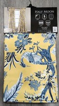 Set of 2 Dolores Light Filtering Window Curtain Panels 52 x 95 Yellow Elegant - $32.73