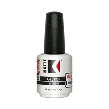 Kupa Gelfinity Gel MATTE Top Coat UV/LED Cure Soak Off .5oz - £7.62 GBP