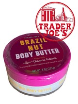 Trader Joe’s Brazil Nut Body Butter 8oz Moisturizing Cream New Summer 20... - £10.09 GBP