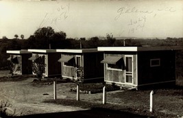 Vintage RPPC-CABINS In Galina ILLINOIS-ARROWS Point To Dated Cabins BK52 - £3.95 GBP