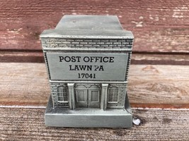 Vtg Lawn Pennsylvania Banthrico Rare Bank Metal Souvenir Building Post Office - £23.32 GBP