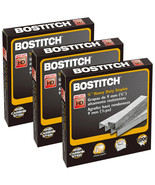 BOSTITCH 3/8&quot; HEAVY DUTY STAPLES 3 PACK 1000 EACH BRAND NEW - $276.38 MXN