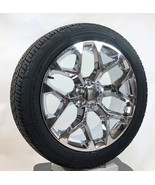 Chrome Snowflake 22&quot; Wheels Goodyear Tires Chevy Tahoe Silverado Suburba... - €2.199,90 EUR