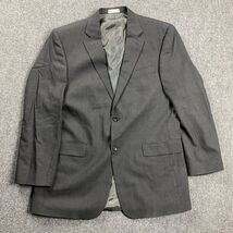 Geoffrey Beene Blazer Adults 44L Gray Suit Jacket 100% Wool Mens - €23,64 EUR