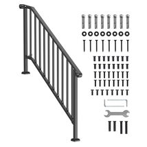 VEVOR Double-column Handrail Kit with Railings for Outdoor Steps, 5-6 St... - $85.90