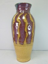 Decorative Studio Art Modernist Clay Vase E257 - £34.83 GBP
