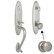 Rockwell EAGH201HSUS15 Mondrian Handle Set with Sandhill Knob, Brushed Nicke - £256.36 GBP