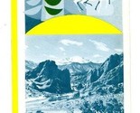 1964 Burlington Route Brochure Colorado Tours on the Denver Zephyr - £23.84 GBP