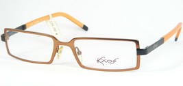 Kaos 116 COL.3 Copper /BLACK Eyeglasses Glasses Metal Frame 51-17-136mm Germany - £73.83 GBP
