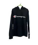 Champion Kids Black Long Sleeve Hooded Tee Size Small New - $13.55