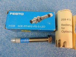Festo 31338 SOE-RT-M12-PS-S-LED Proximity Switch New - £18.33 GBP