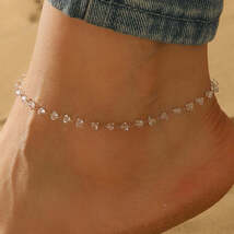 QIAMNI Summer Bohemia Crystal Cubic Zirconia Anklet For Women Girls Ankl... - $4.99+