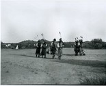 Papago Indian Wi&#39;ikita Feather Ceremony Photograph 1920 Masked Priests V... - $198.00