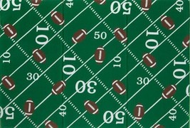 Microfiber Dish Drying Mat (14&quot; X 21&quot;) Sports, Football On Green Field, Ritz - £15.02 GBP