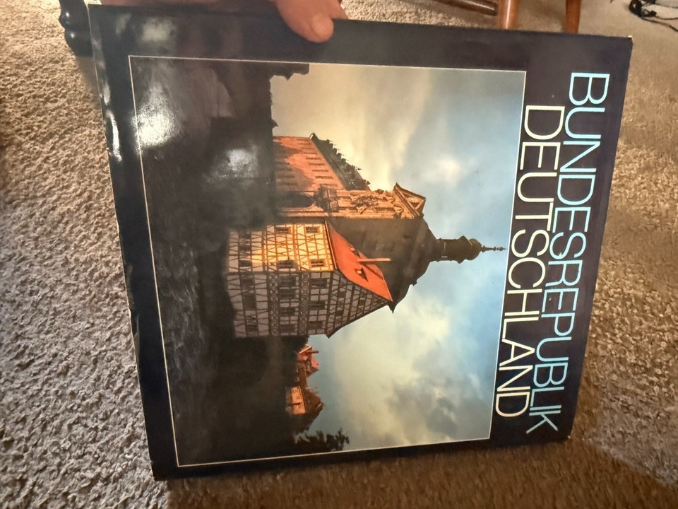 Bundesrepublik Deutschland German Coffee Table Book Neumann 1986 12" Item image 9