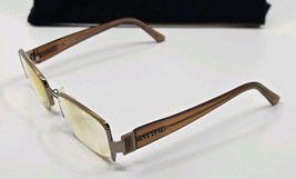 Versace Mod 1090-B 1013 Clear Brown Half Rim Eyeglasses 50 18 130 FRAMES... - $29.69