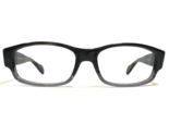 Oliver Peoples Eyeglasses Frames Primo STRM Black Gray Rectangular 56-18... - £72.93 GBP