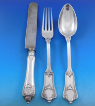 European by AF 800 Continental Silver Flatware Service Dinner Set 17 pcs... - $2,722.50