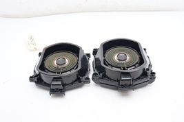 11-14 BMW X3 F25 FRONT LEFT & RIGHT SUBWOOFER SPEAKERS PAIR E0934 image 4