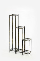 ORE International LB-1712 40 in. Gray Stone Slab Cast-Iron Plant Stands,... - $162.72