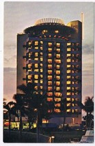 Florida Postcard Fort Lauderdale Pier 55 Luxury Hotel - £2.33 GBP