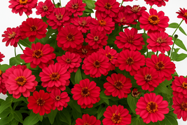 100 profusion double hot cherry zinniar thumb200